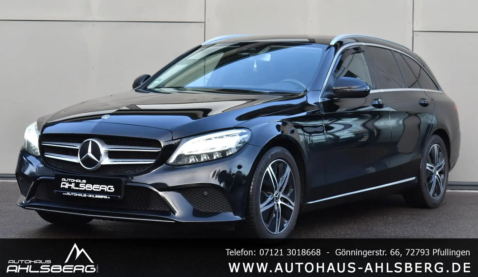 Mercedes-Benz C 220 T d LED/CAR-PLAY/AHK/EL.HECKKLAPPE/TEMPO./NAVI Schwarz - 1