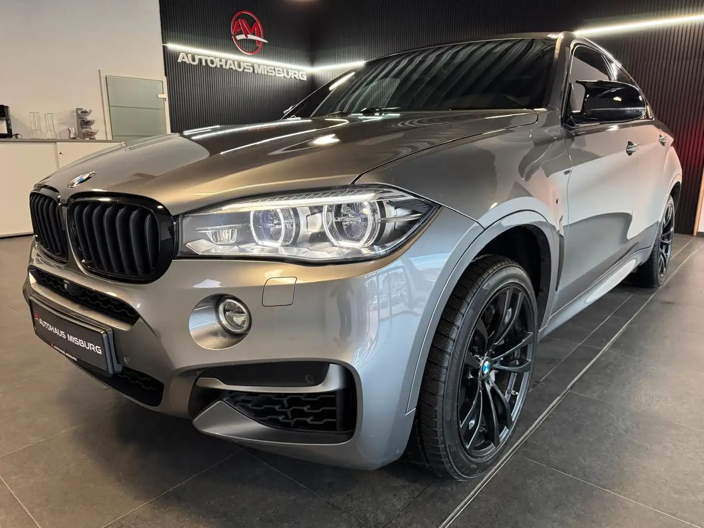 BMW X6 M50 d xDrive/Schiebedach/Bang&Olufsen/Head-Up Grigio - 1