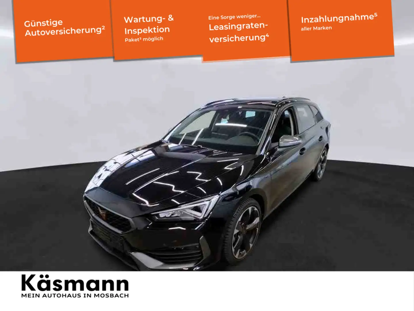 CUPRA Leon SP 1.5eTSI LED KAM NAV SHZ Schwarz - 1