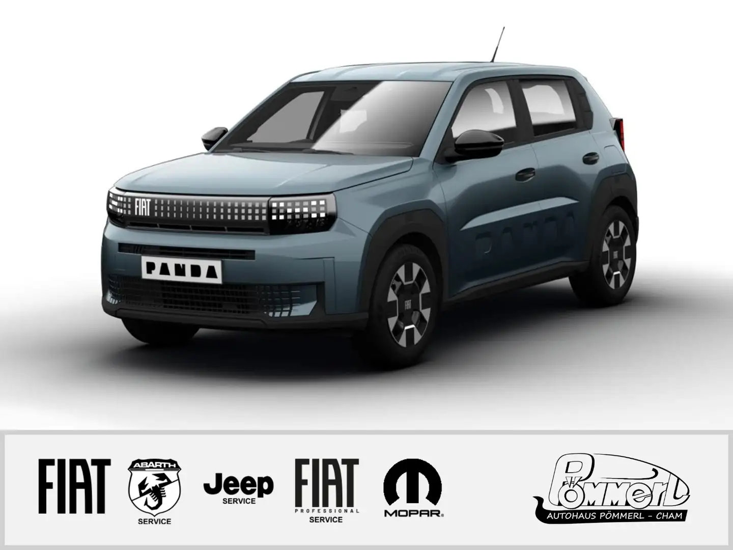 Fiat Grande Panda Hybrid ICON 1.2 eDCT 100 Bleu - 1