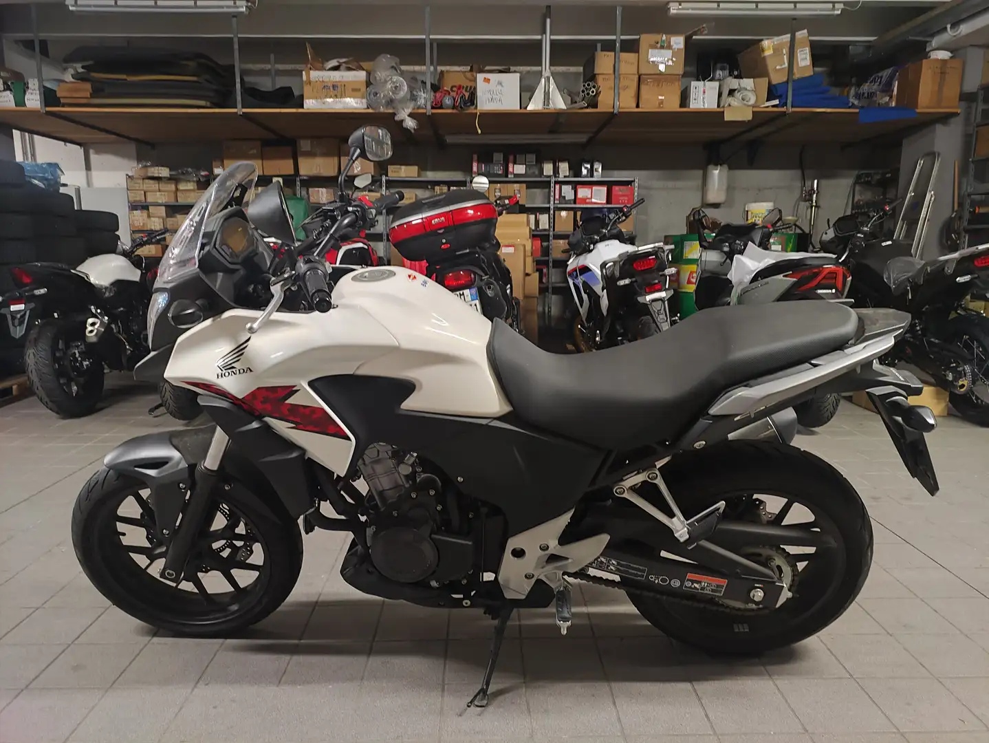 Honda CB 500 X ABS Biały - 1