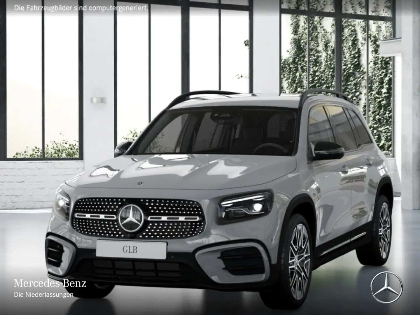Mercedes-Benz GLB 180 AMG+NIGHT+MULTIBEAM+KAMERA+TOTW+7G Grau - 2