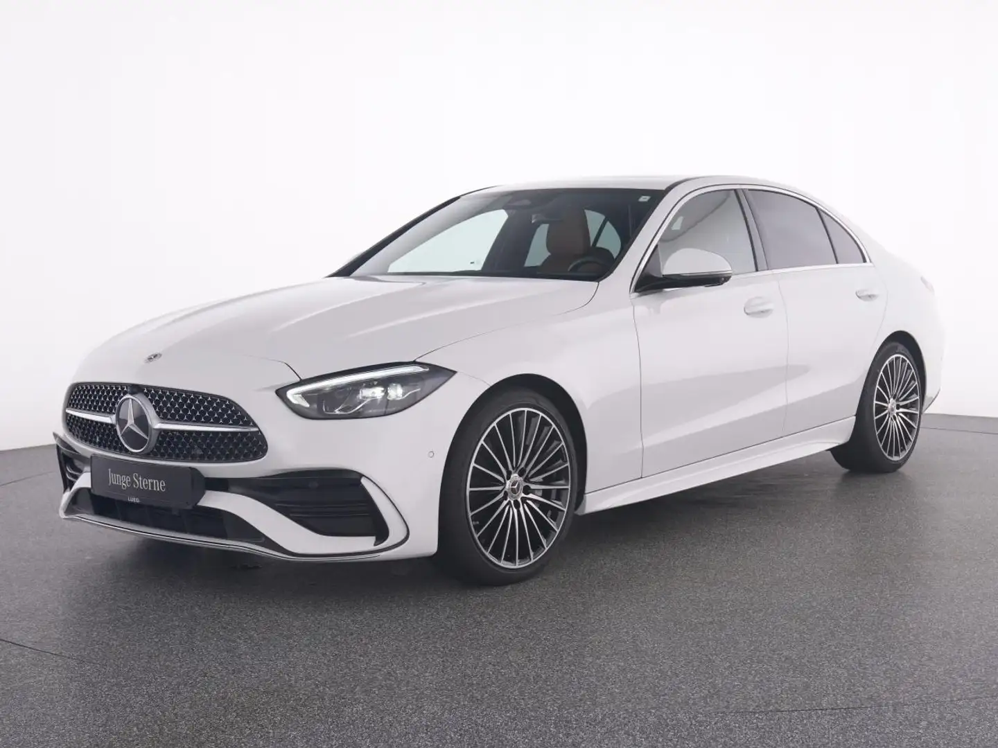 Mercedes-Benz C 180 AMG+MBUX+LED-HP+Memory+SD+Totw+Amb+19"+360 Alb - 2