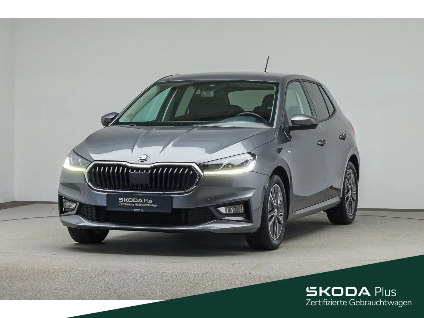 Skoda Fabia 1.5 TSI DSG TOUR*KESSY*LED*PDC*SHZ*NAVI*KL Grau - 1