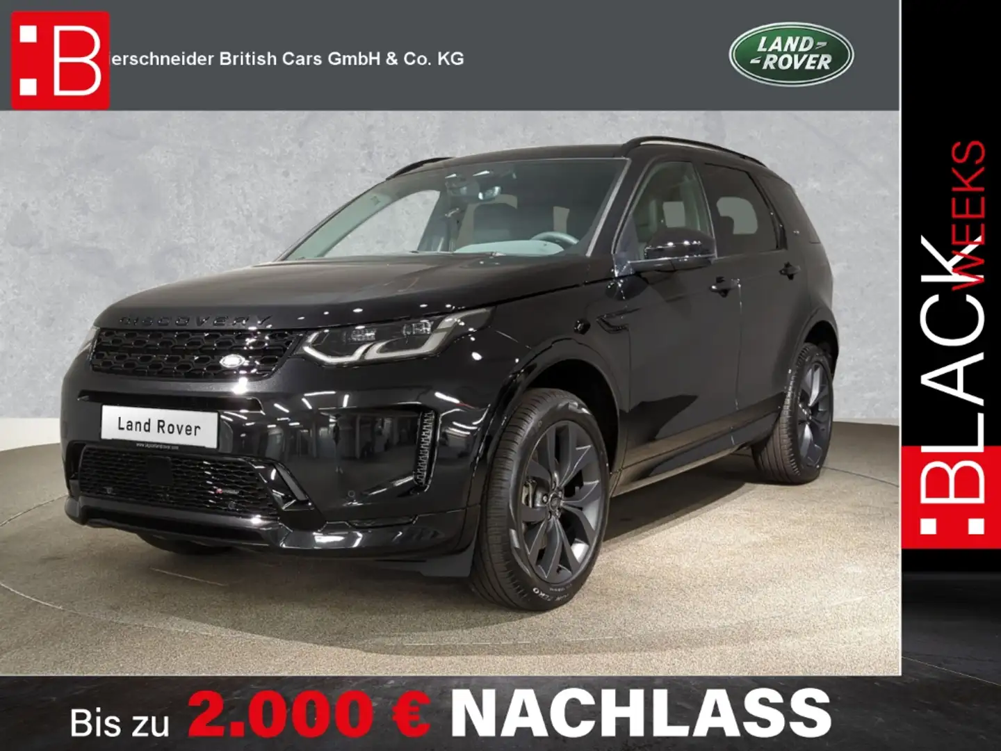 Land Rover Discovery Sport P200 R-Dynamic SE PANORAMA DAB BLACK-PACK 20 Schwarz - 1