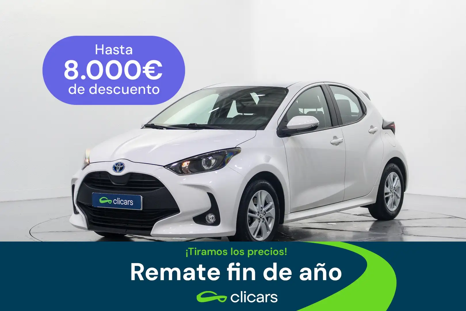 Toyota Yaris 120H 1.5 Business Plus Blanco - 1