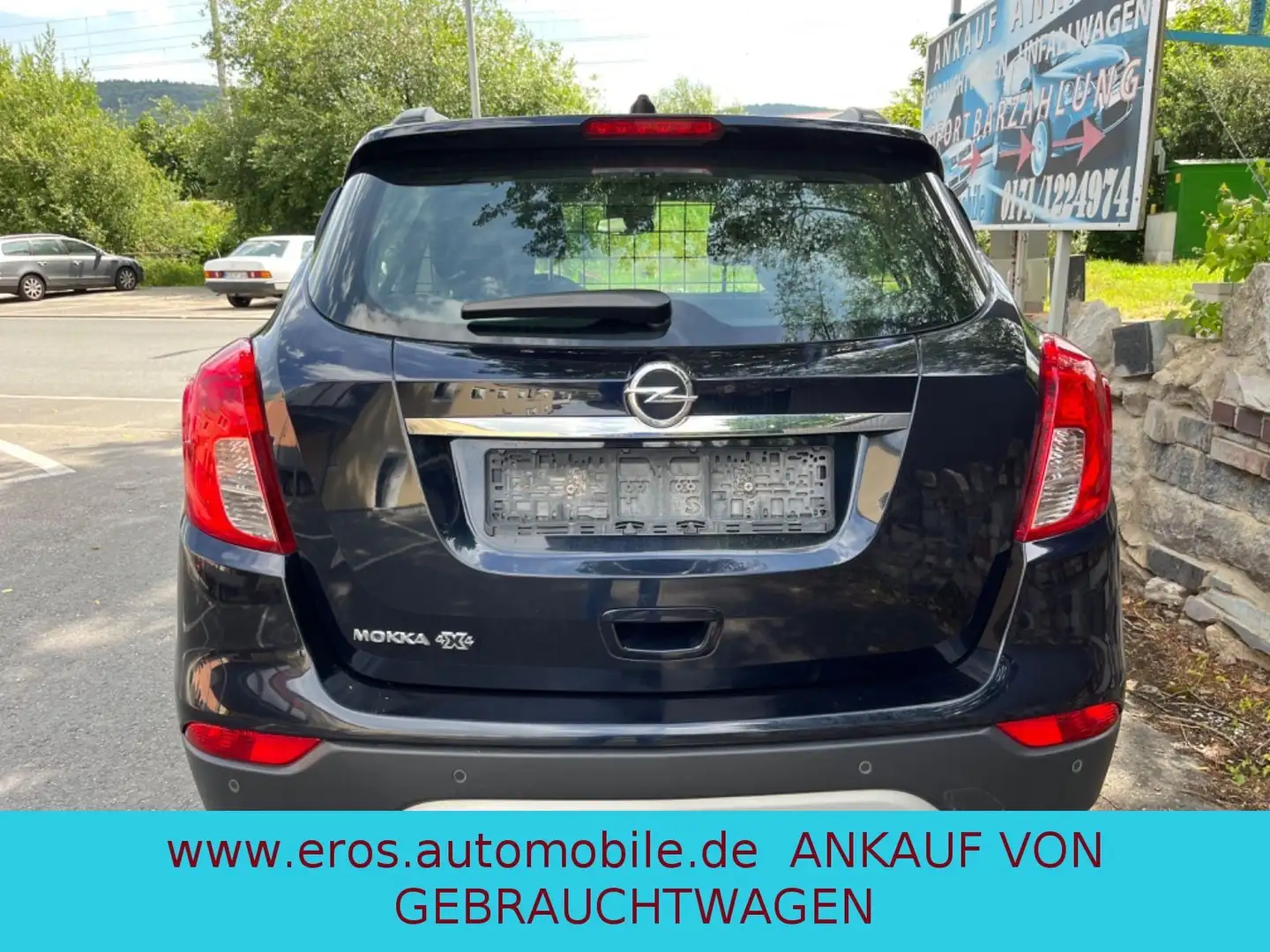 Opel Mokka X Edition Start/Stop 4x4/NAVI/1HAND Bleu - 2