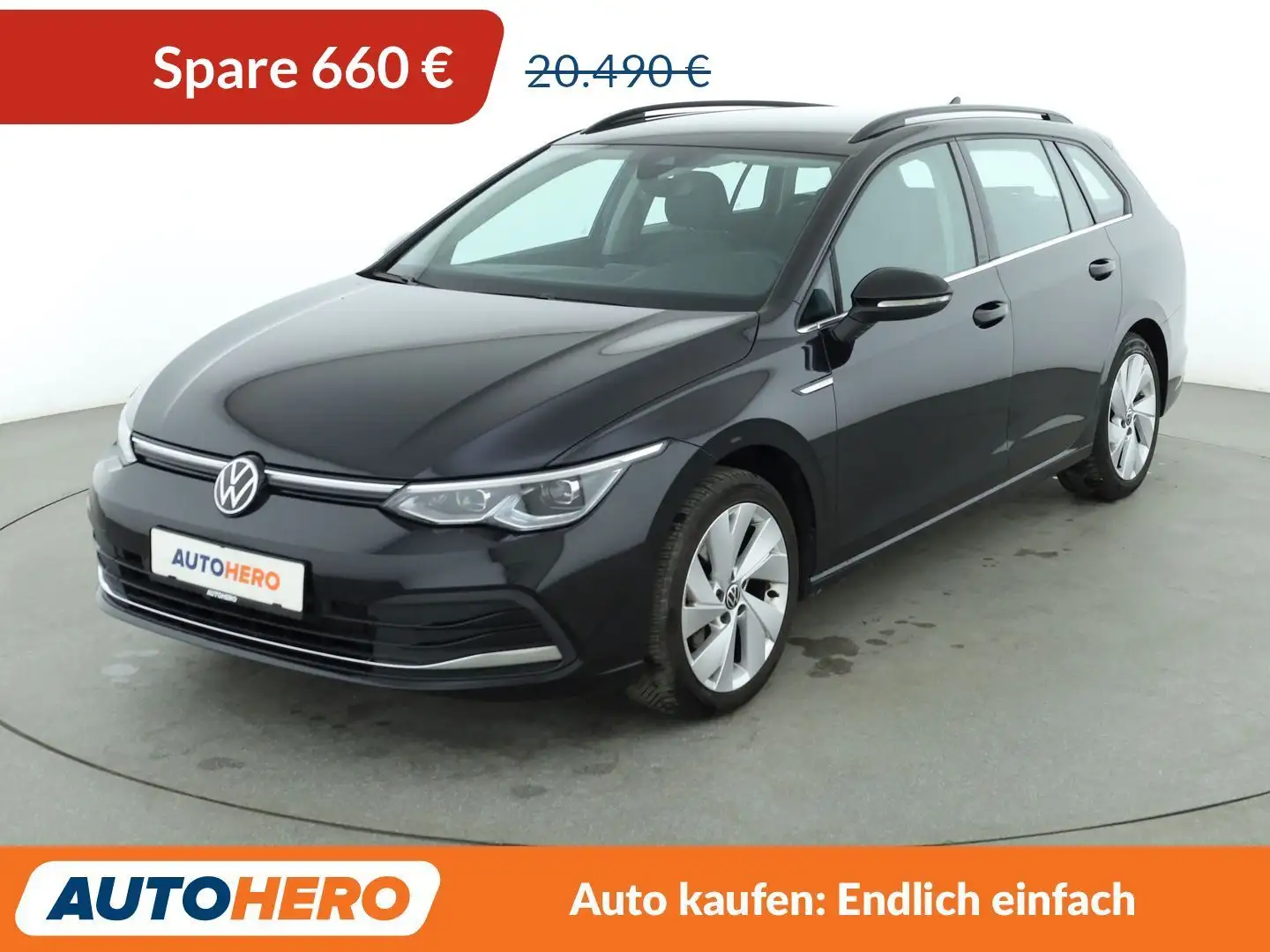 Volkswagen Golf 1.5 TSI ACT Style Aut.*NAV*LED*ACC*CAM*PDC*SHZ Noir - 1