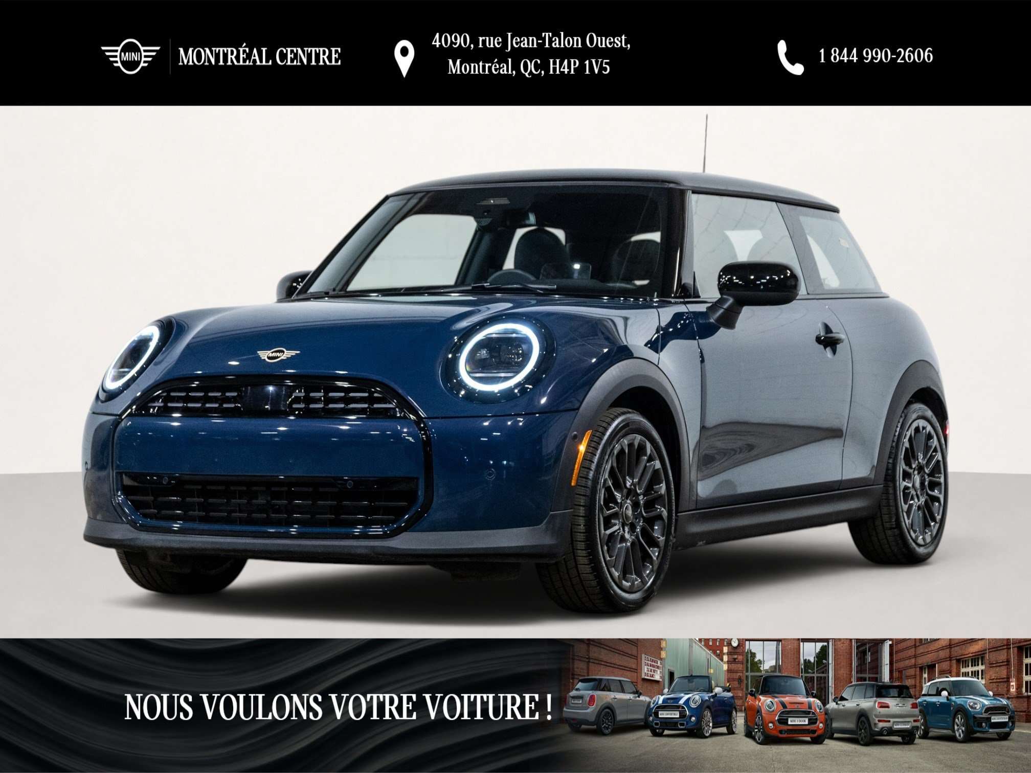 2026 MINI 3 Door Cooper C FWD | Ligne Premier | Style Classic | Con — снимка 1