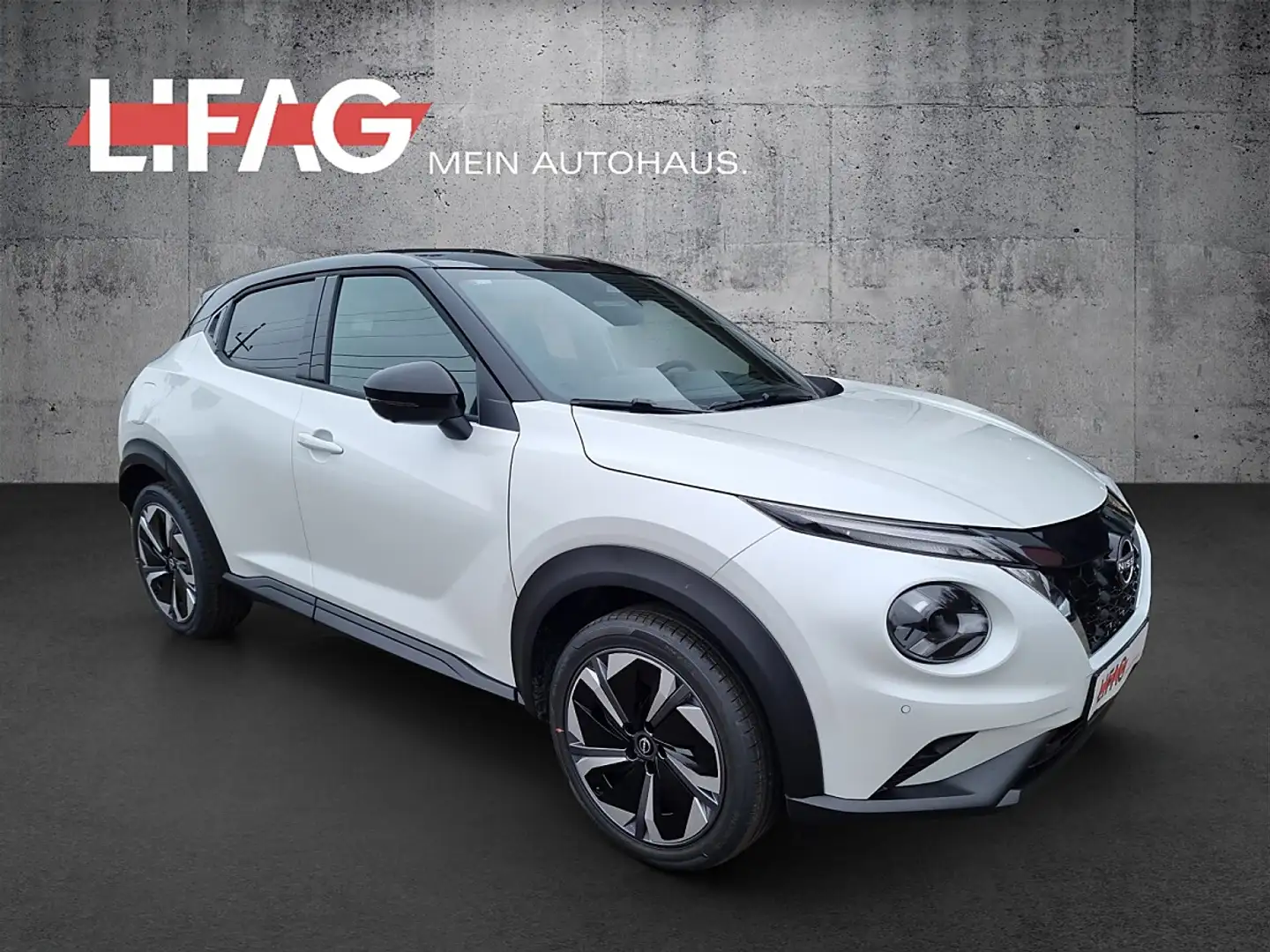 Nissan Juke 1,6 Hybrid N-Connecta+ Aut. *ab €27.990,-* Weiß - 1