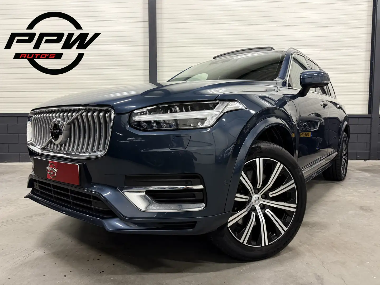 Volvo XC90 T8 Recharge AWD Inscription LONG RANGE PANO/TREKHA Bleu - 1