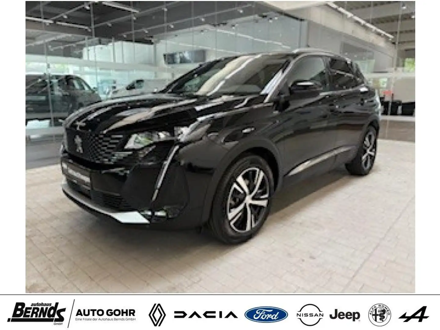 Peugeot 3008 PureTech 130 Stop & Start GPF EAT8 GT NAVIGATION Noir - 1