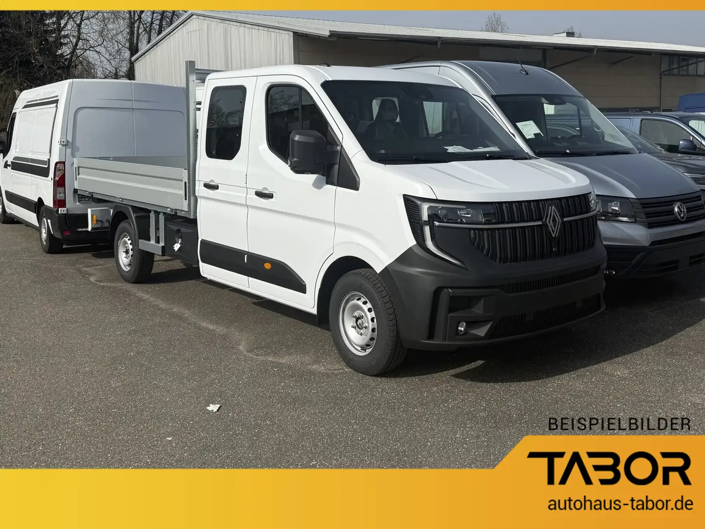 Renault Master Pritsche L3 DoKa 3,5t dCi 150 FWD UVP-28%* Weiß - 2