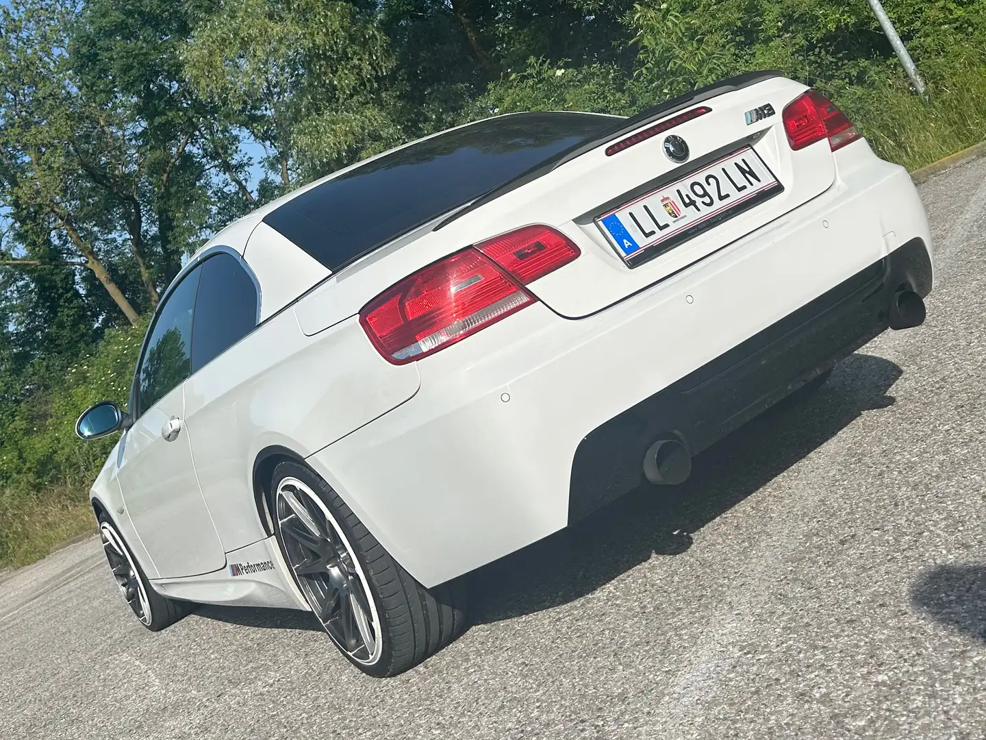 BMW 320 320i Cabrio Weiß - 2