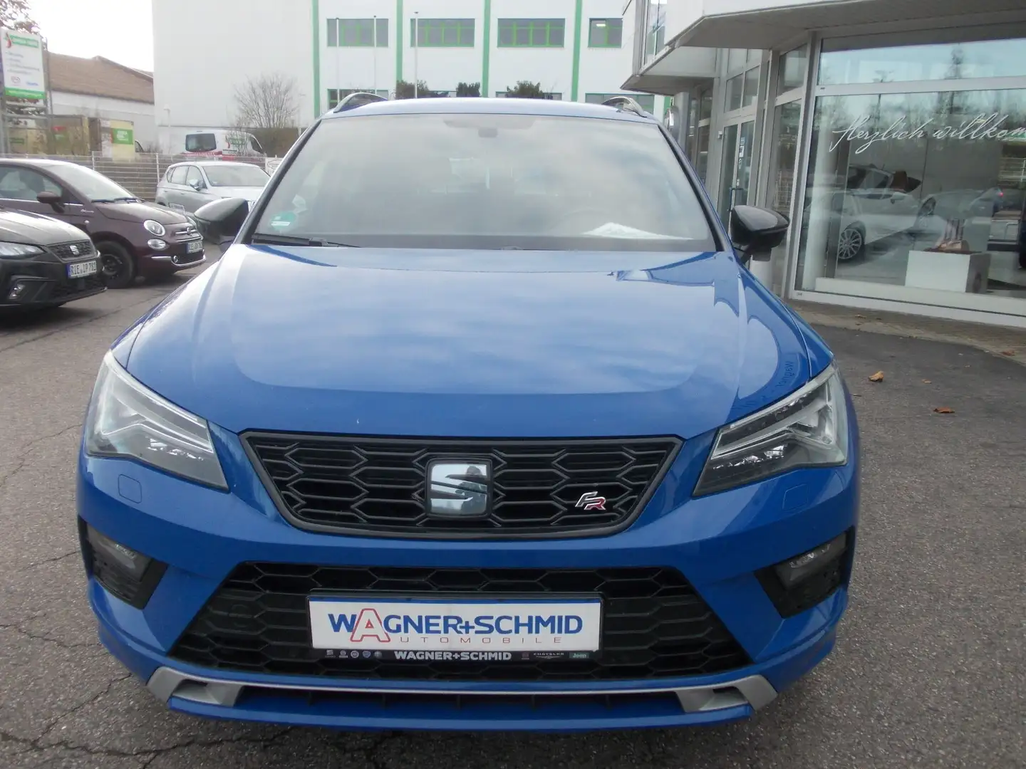 SEAT Ateca FR Black Edition 1.5 TSI ACT DSG Blau - 2