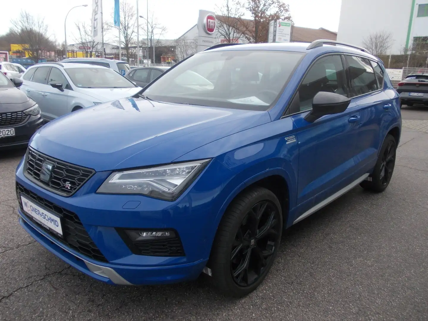 SEAT Ateca FR Black Edition 1.5 TSI ACT DSG Blau - 1