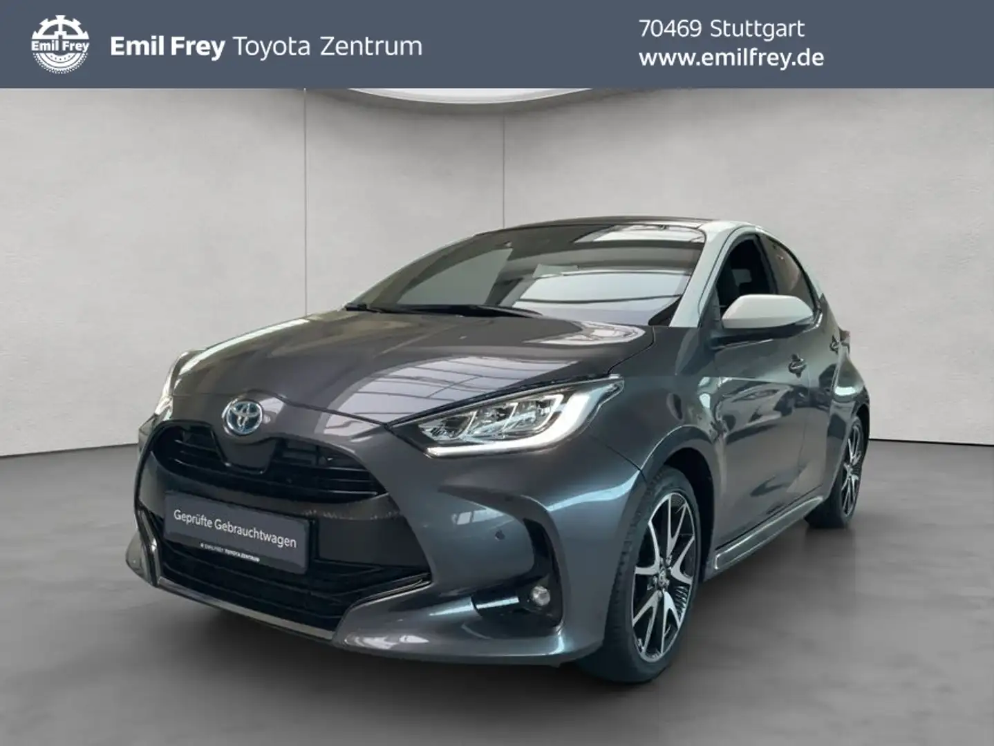 Toyota Yaris Hybrid 1.5 VVT-i Style /JBL/Pano./Technik-P. Grau - 1