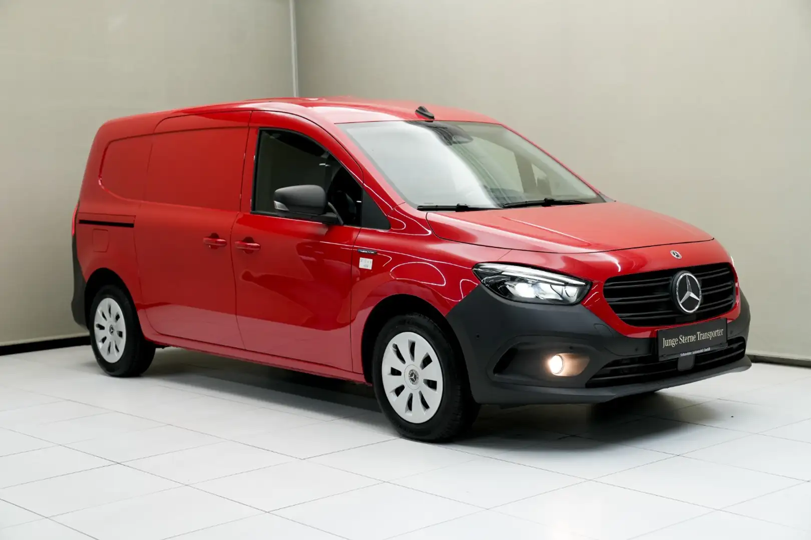 Mercedes-Benz eCitan e Kasten PRO Lang LED PDC W-Paket KlimaA Rot - 1