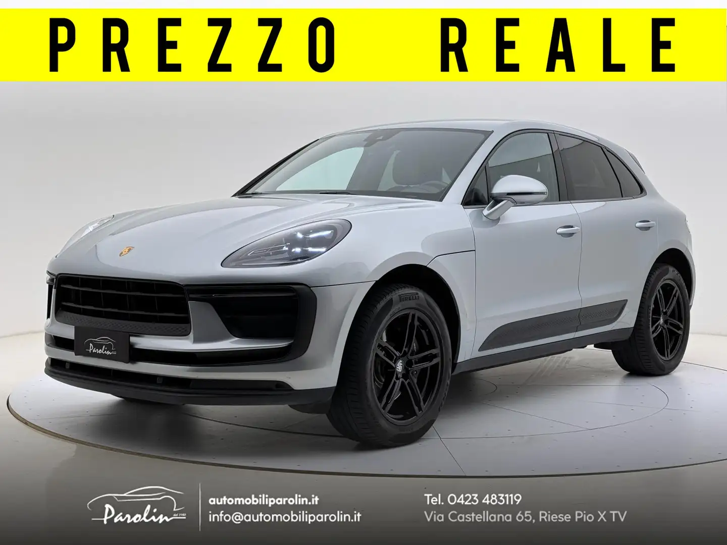 Porsche Macan 2.0 265cv pdk Restyling-Black pack-Nazionale Argento - 1
