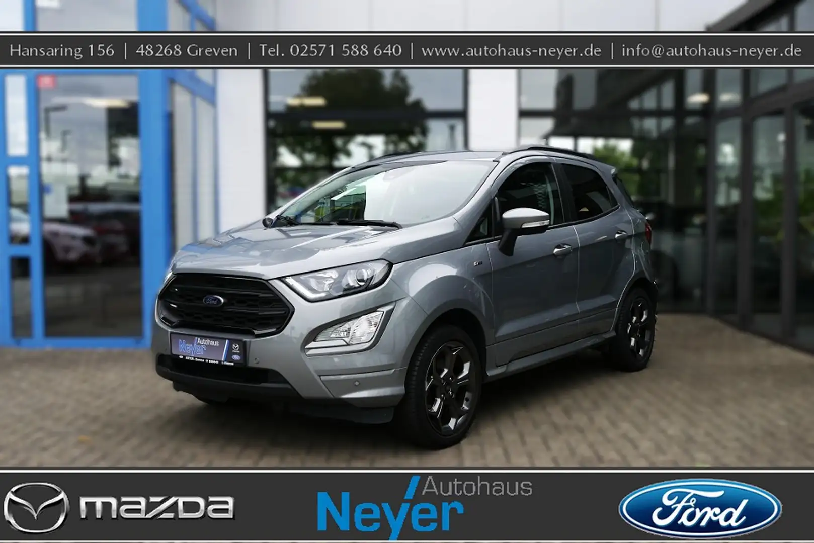 Ford EcoSport ST-Line *Navi Kamera SHZ* Argent - 1