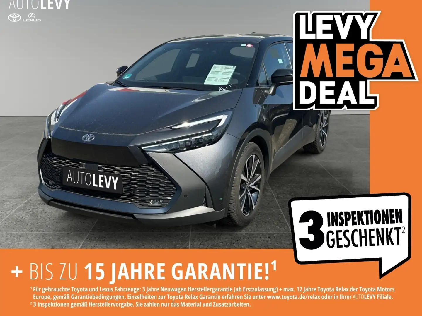 Toyota C-HR 1.8 FWD Team Deutschland ACC FLA SpurH LED Schwarz - 2