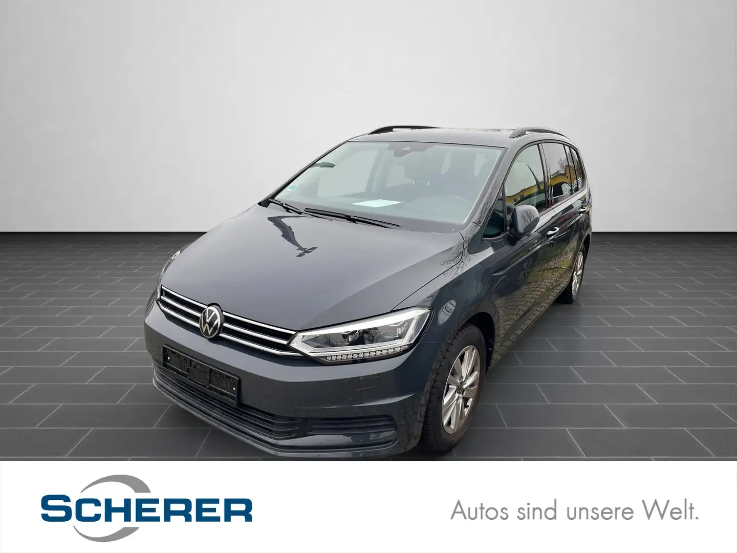 Volkswagen Touran 2,0 TDI DSG Comfortline 7 Sitze NAVI/AHK/ Grau - 1
