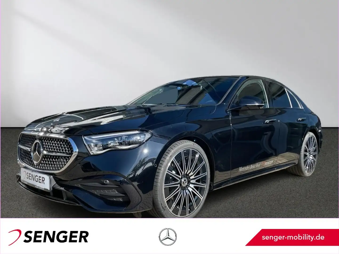 Mercedes-Benz E 200 d AMG DigitalLight Panorama Distronic AHK Schwarz - 1