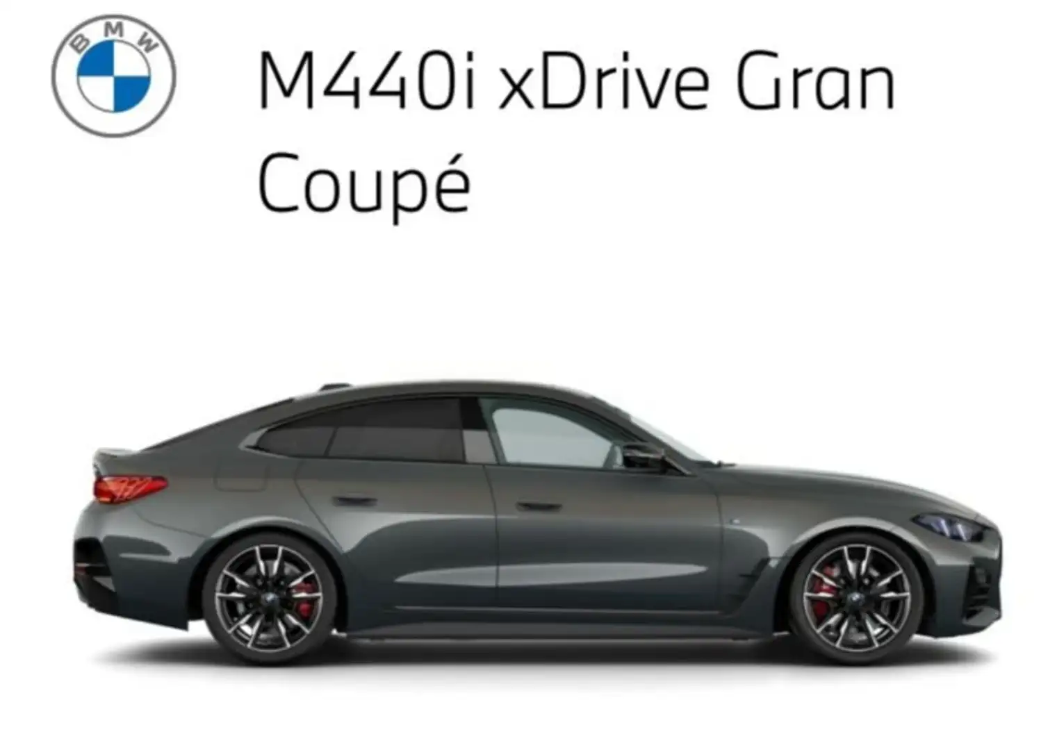 BMW 440 Mi xDrive Gran Coupé ACC HUD 360 H/K GSD MEMO Grau - 1