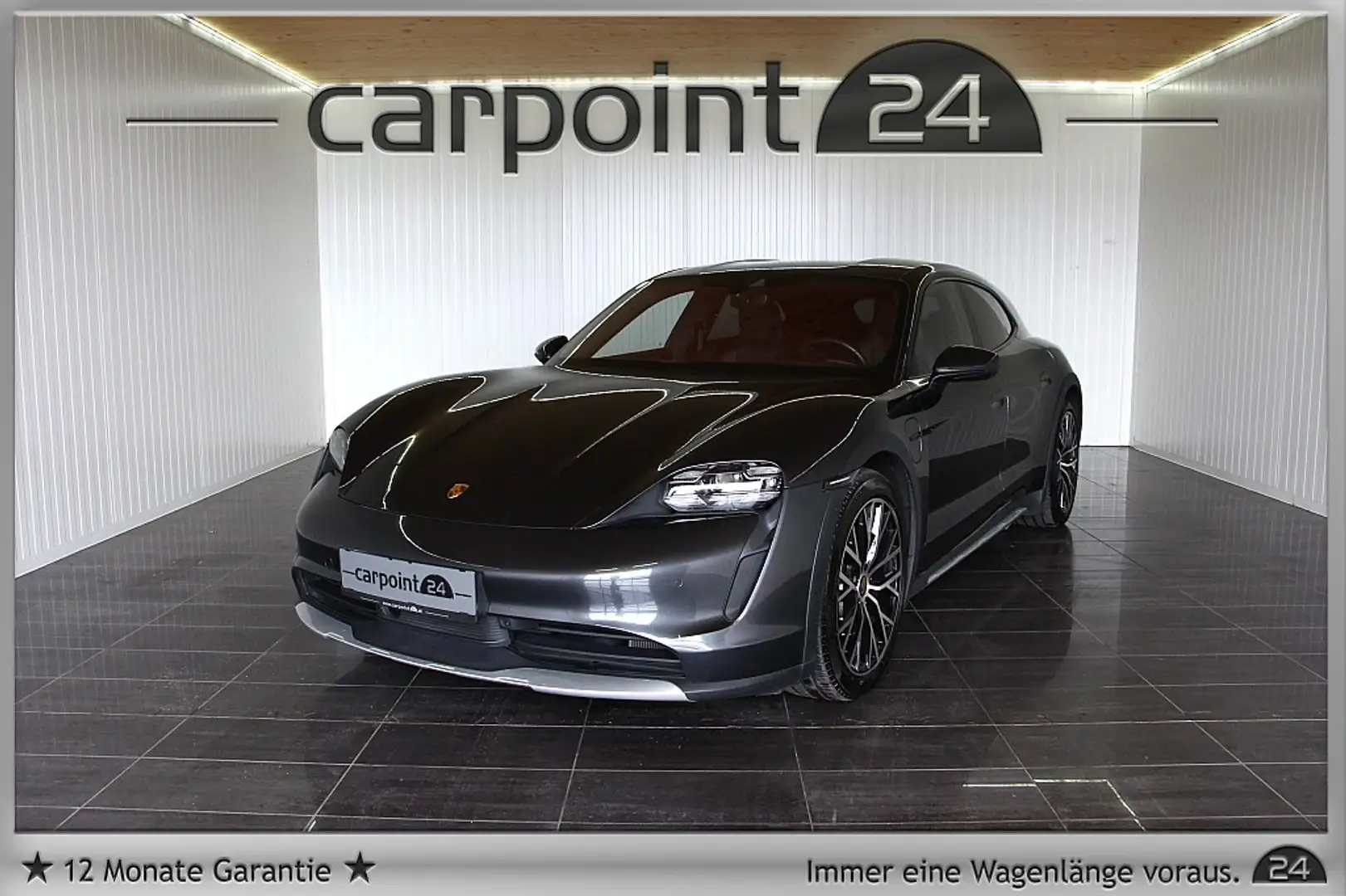 Porsche Taycan 4 Cross Turismo 83,7kWh MATRIX/CHRONO/MASSAGE/G... Gris - 1