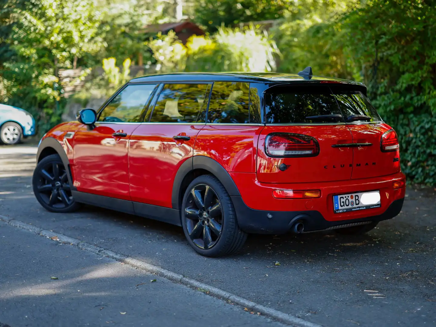 MINI Cooper Clubman 1. Hand Restgarantie Leder Navi LED CarPlay DAB Rot - 2