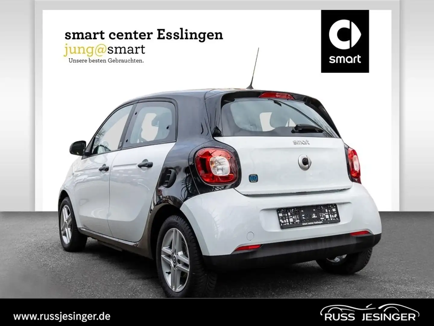 smart forFour smart EQ  *4,6 KWBordlader*KlimaA*SitzH*LED*Audio* Weiß - 2