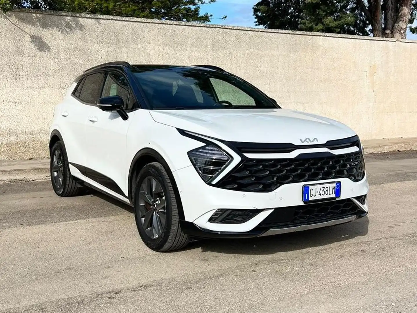 Kia Sportage Sportage1.6 tgdi hev GT-line Plus PremiumPack auto Bianco - 1