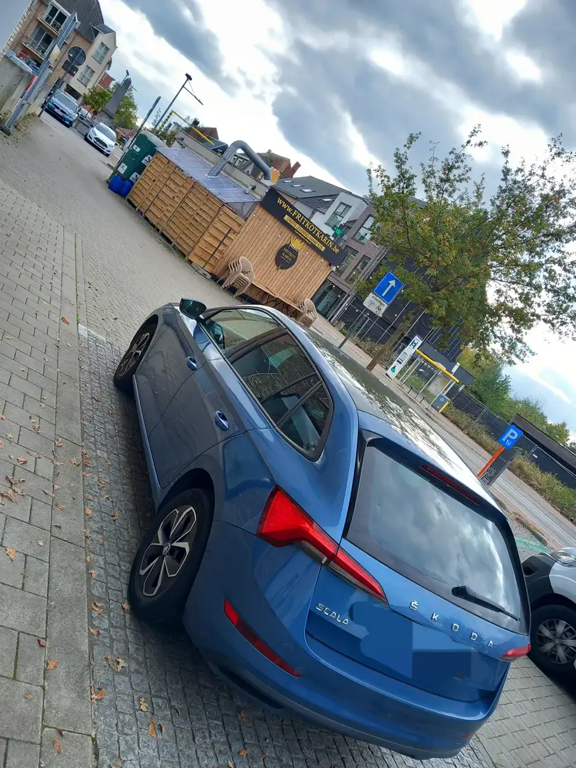Skoda Scala Scala 1.0 TSI Style Bleu - 2