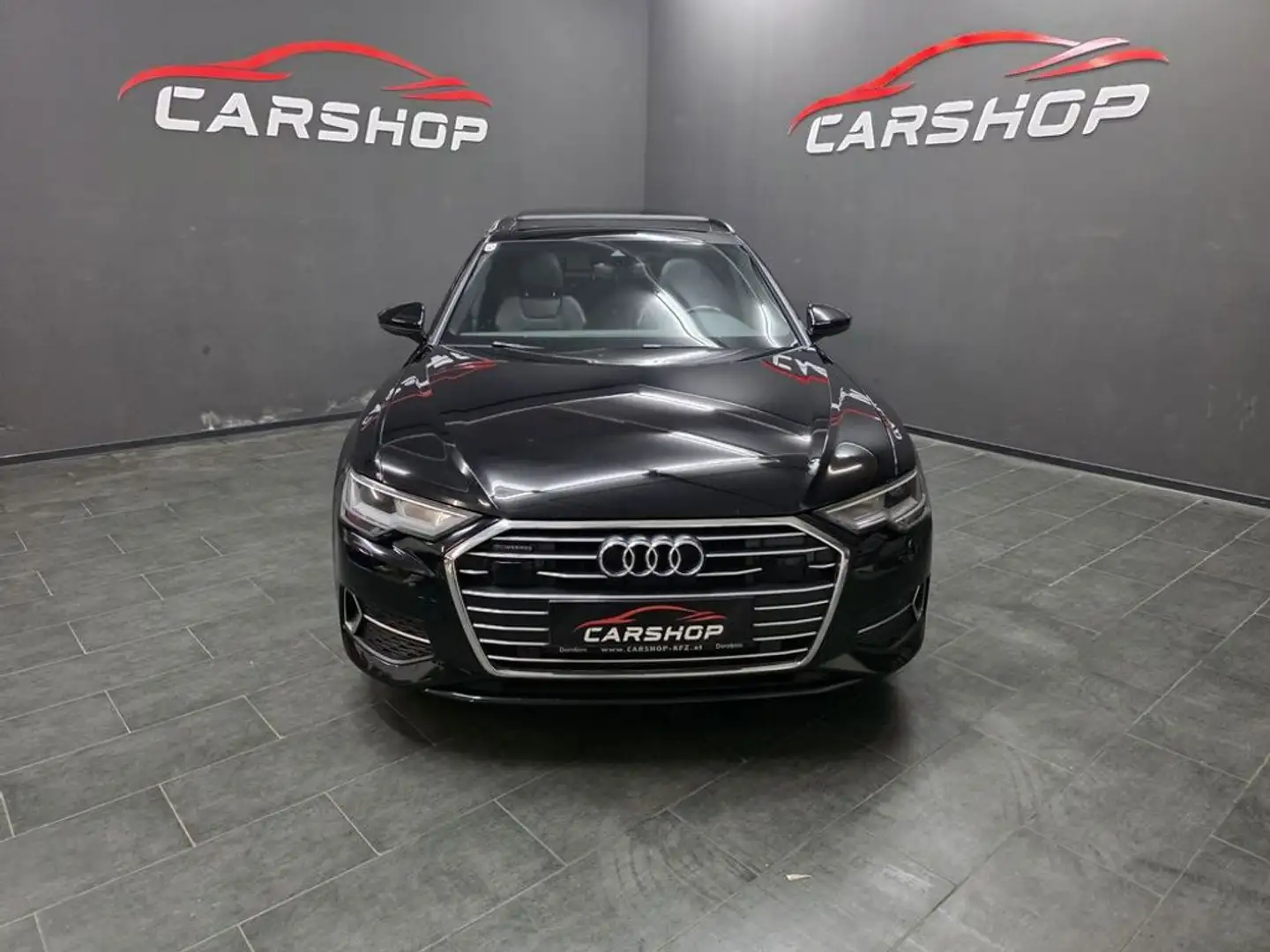 Audi A6 45 TDI quattro S-Line Pano Schwarz - 1