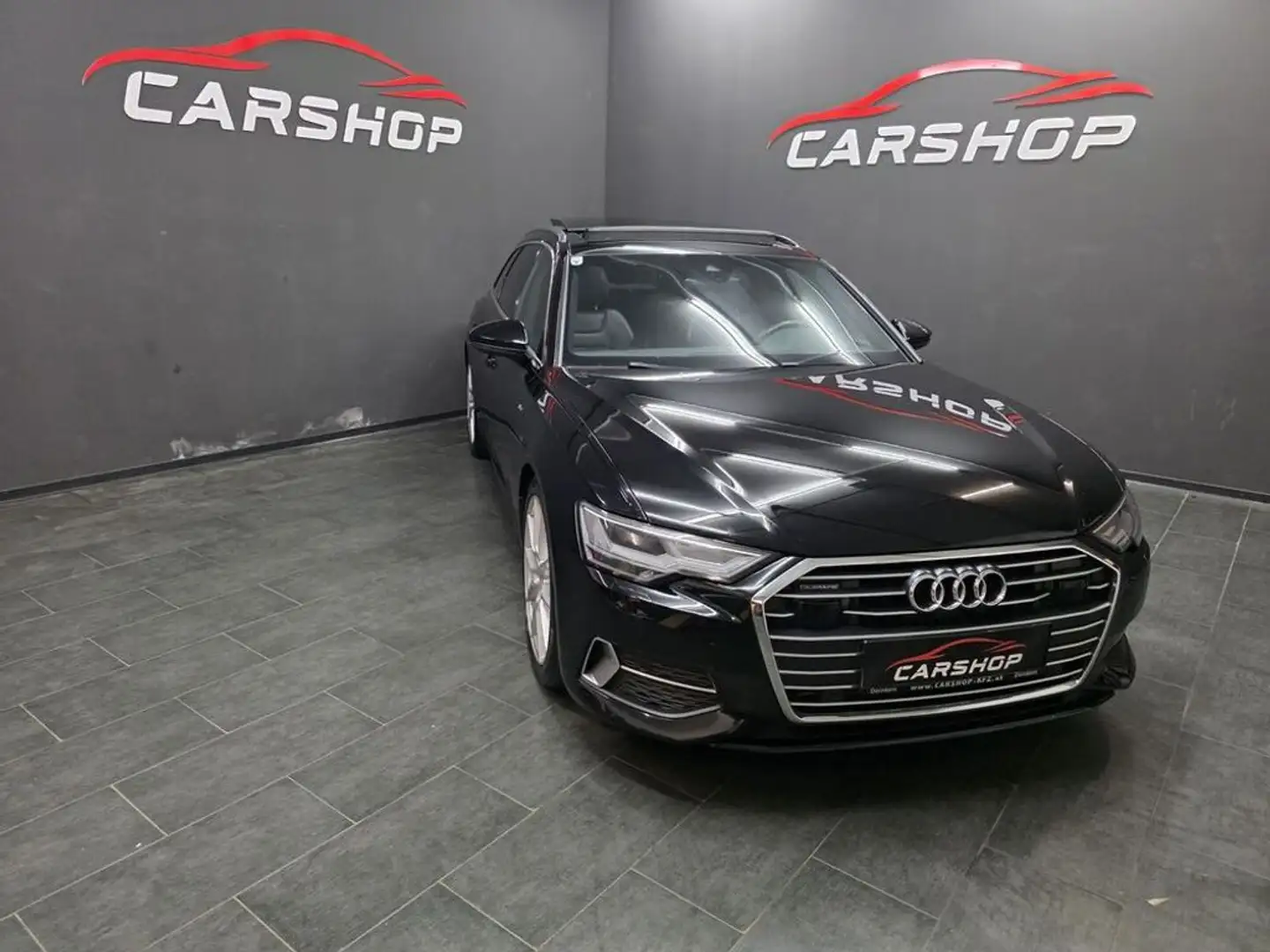 Audi A6 45 TDI quattro S-Line Pano Schwarz - 2