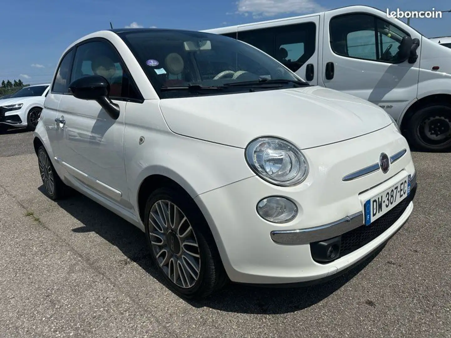 Fiat 500 club faible km distribution neuve Weiß - 2