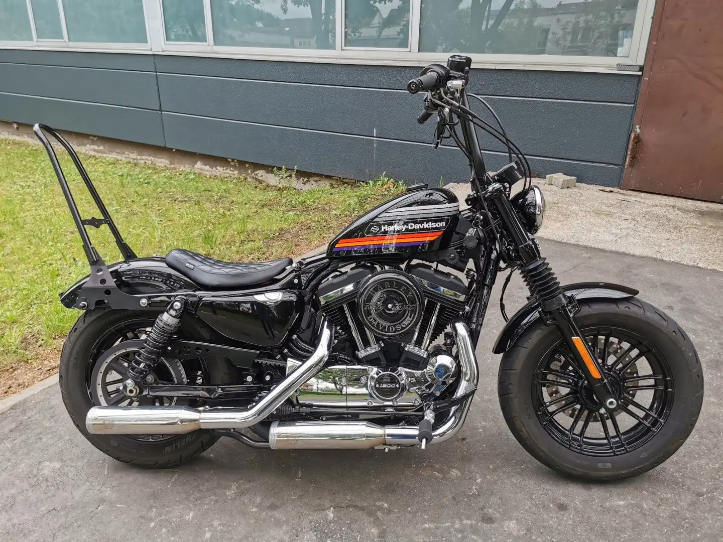 Harley-Davidson Sportster Forty Eight X Forty Eight 48 Sportster| Klappenauspuff Black - 1