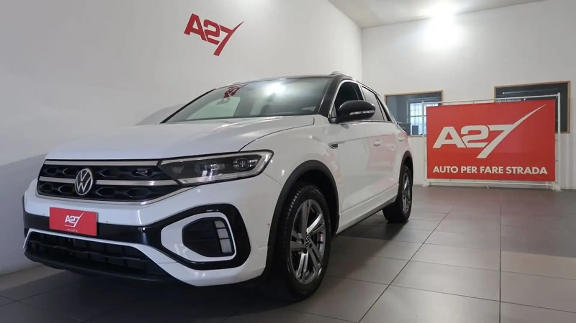 Volkswagen T-Roc 1.0 TSI R-Line Bianco - 1
