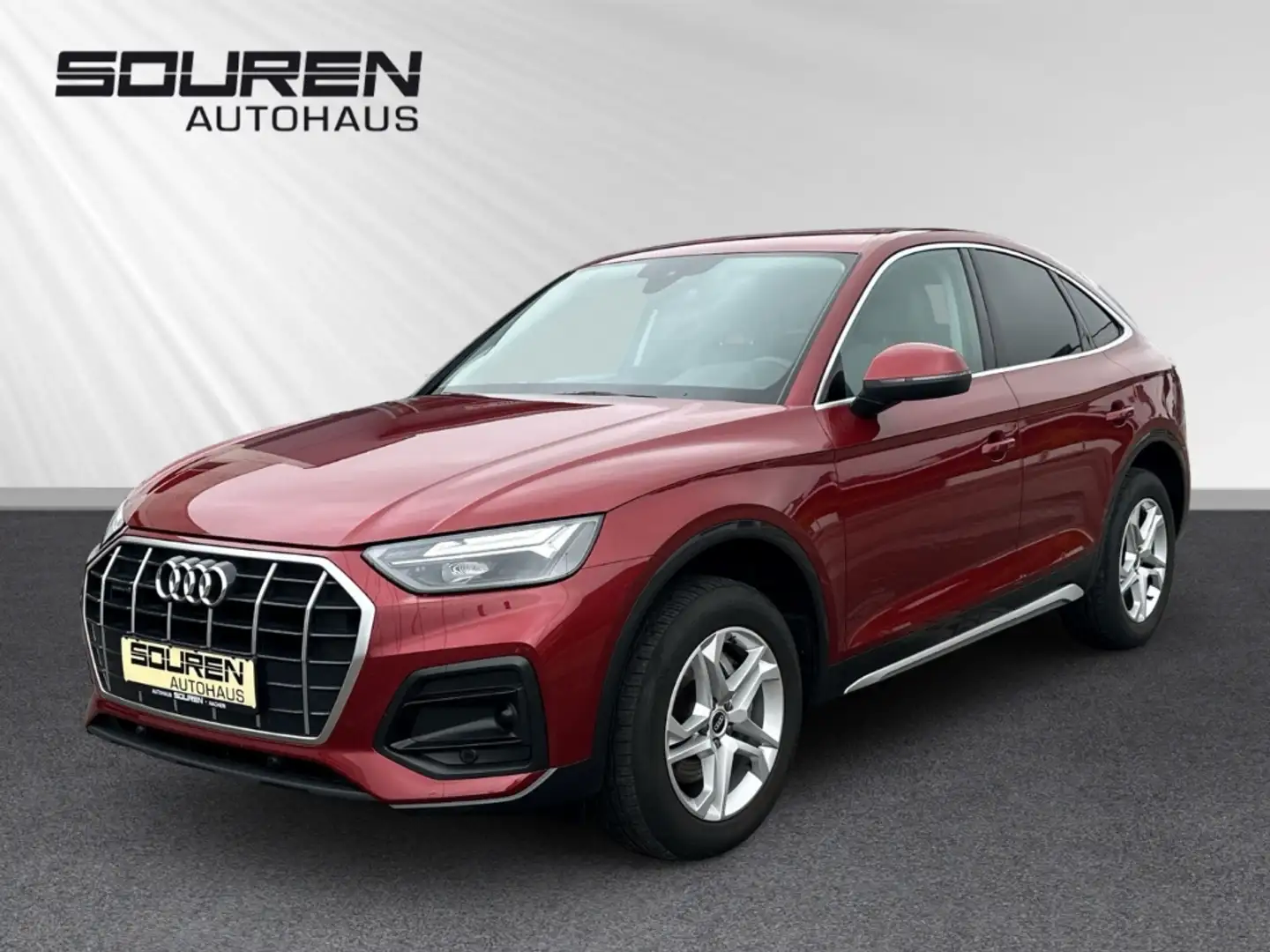 Audi Q5 SPORTBACK 40 TDI QUATTRO AHK + LEDER + NAVI... Rot - 1