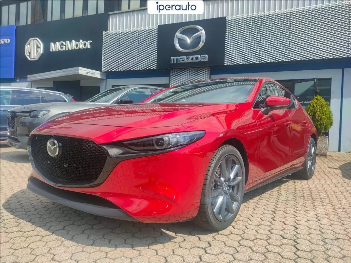 Mazda 3 5p 2.5 m-hybrid Exclusive Line 140cv Rood - 2