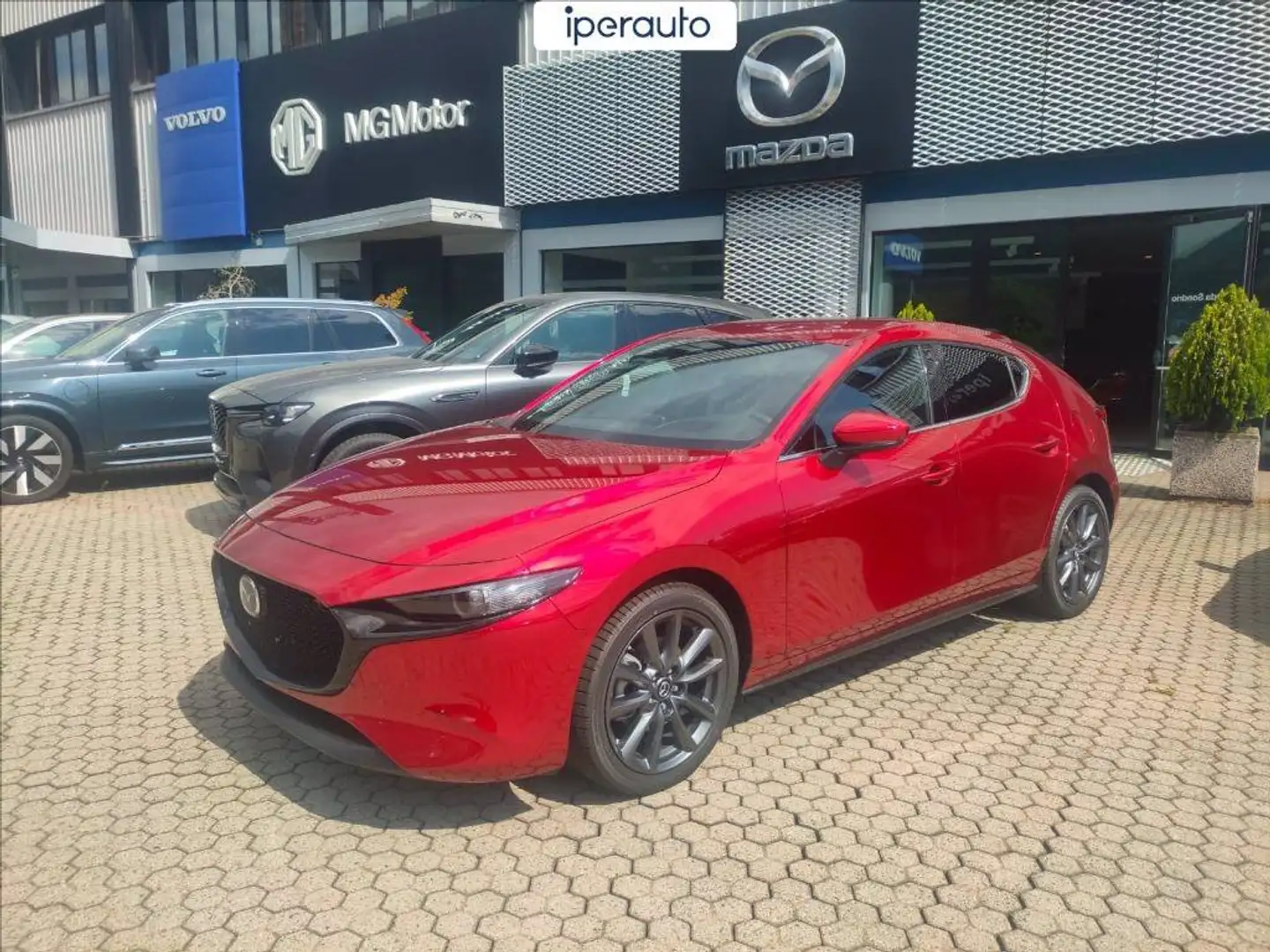 Mazda 3 5p 2.5 m-hybrid Exclusive Line 140cv Rood - 1