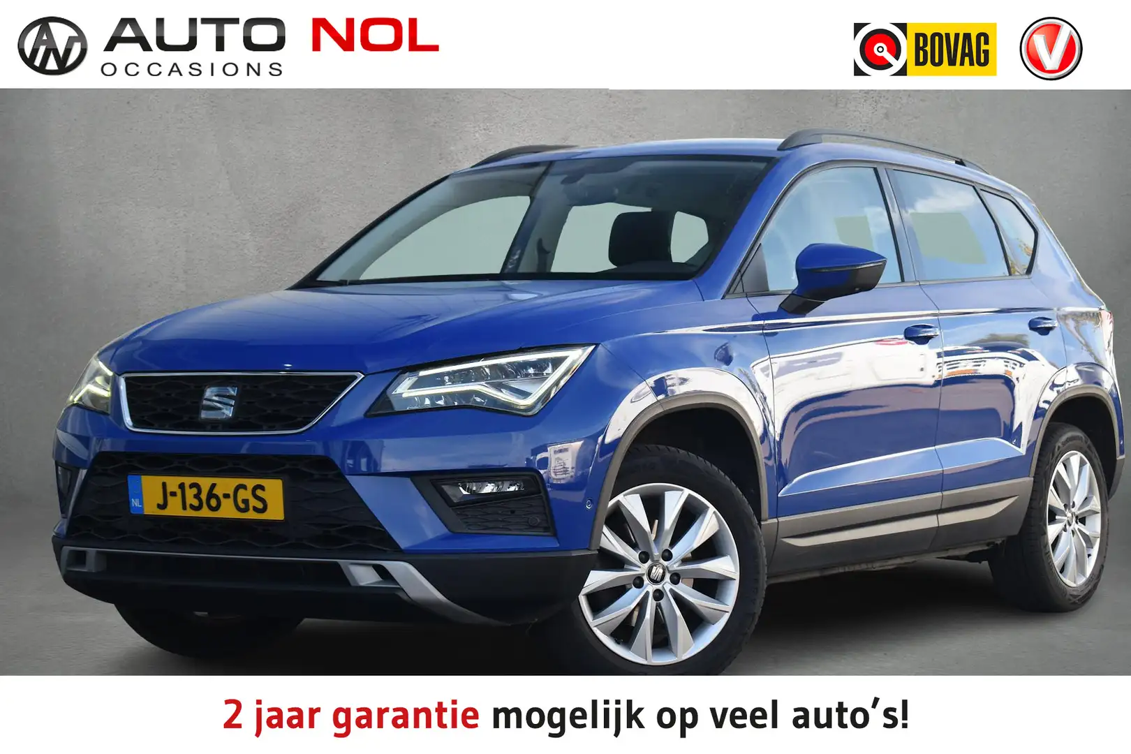 SEAT Ateca 1.0 EcoTSI Style Business Intense | Trekhaak | App Bleu - 1