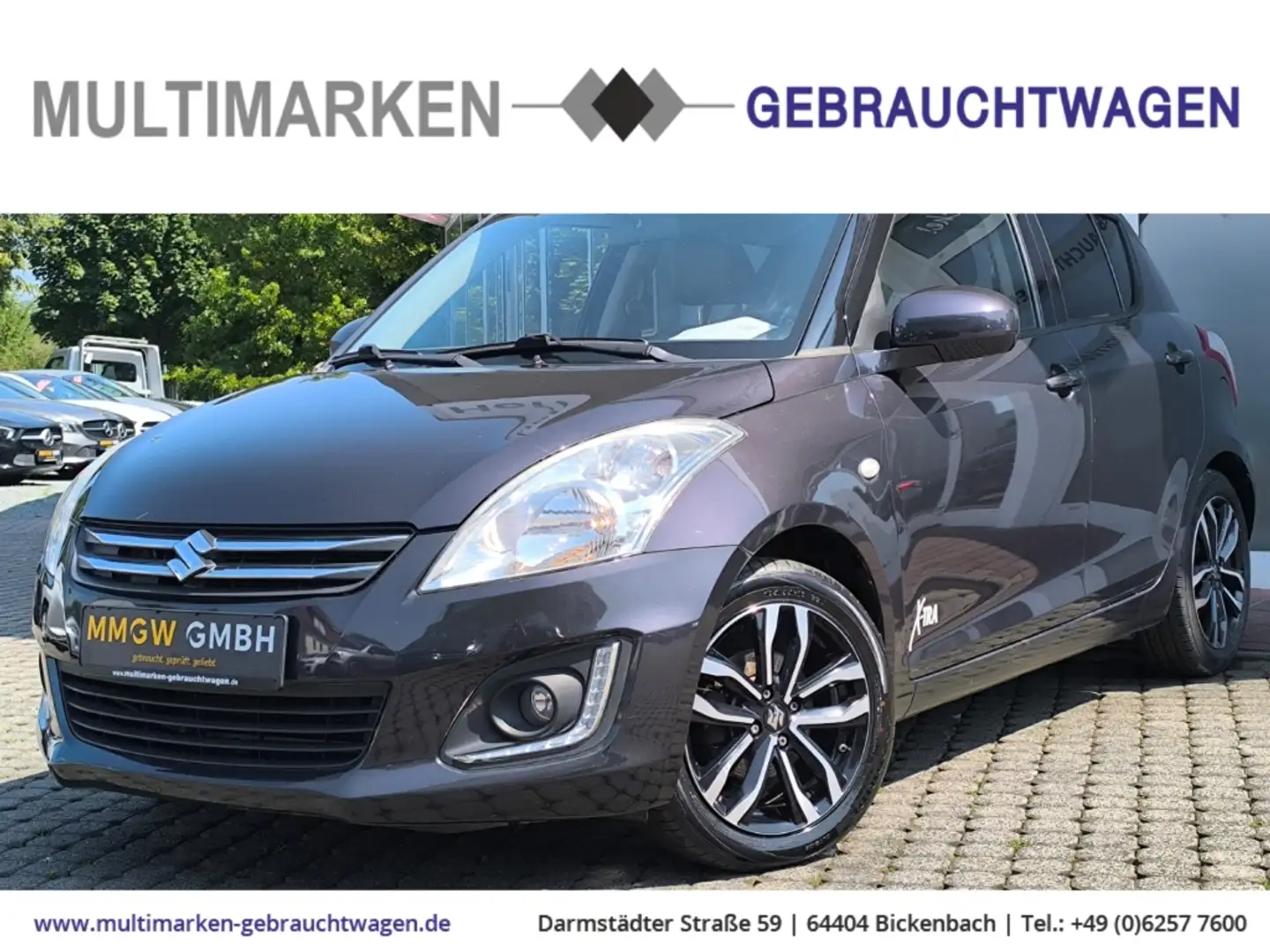 Suzuki Swift Club 1.2 SHZ/Temp/Klima/el.SPSpieg.beheizbar/MFL Grau - 1