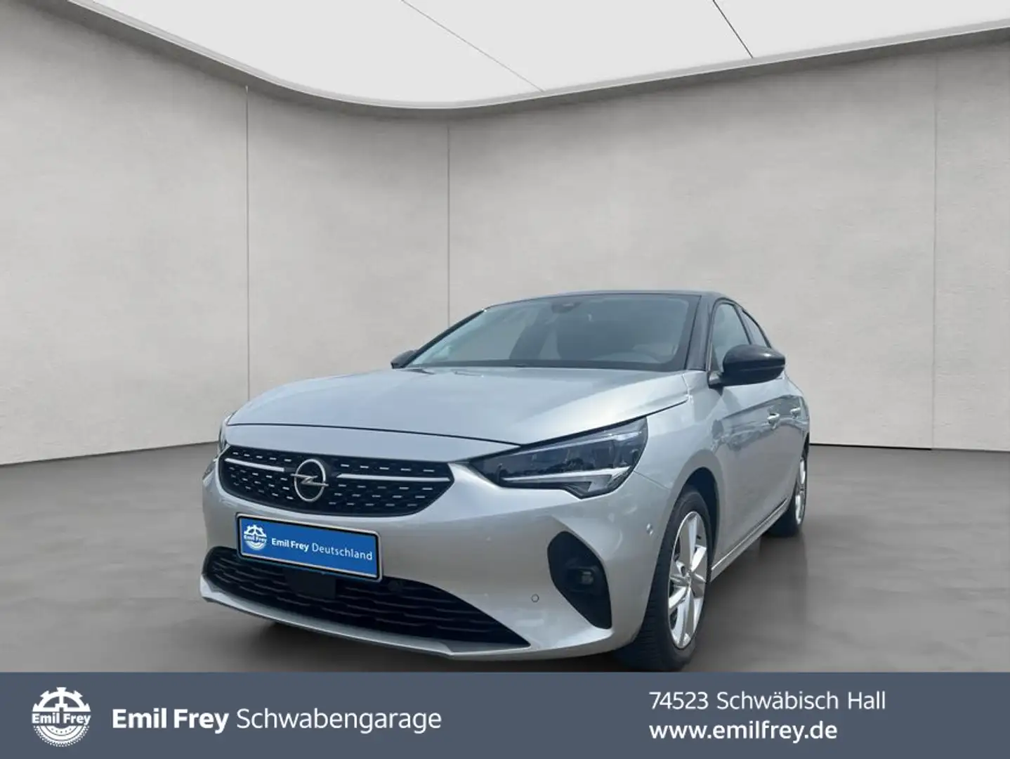 Opel Corsa 1.2 Turbo Automatik Elegance SH*RFK_180° Argent - 1