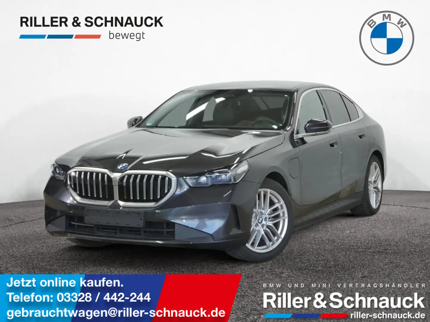 BMW 530 e SITZBELÜFTUNG+HUD+ACC+360°KAM siva - 1