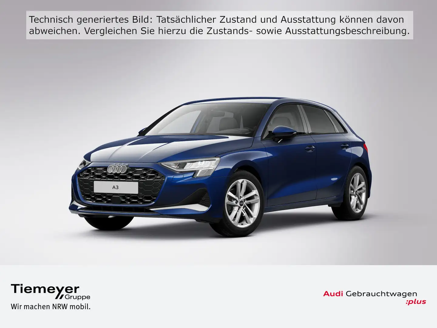 Audi A3 35 TFSI ADVANCED LM17 KAMERA NAVI+ Blau - 1