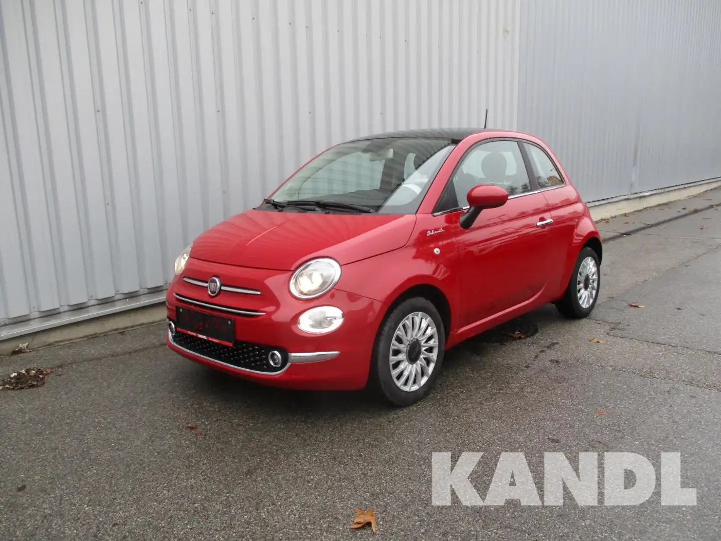 Fiat 500C ECO 1.2 69 Lounge KlimaA+PDC Rojo - 1