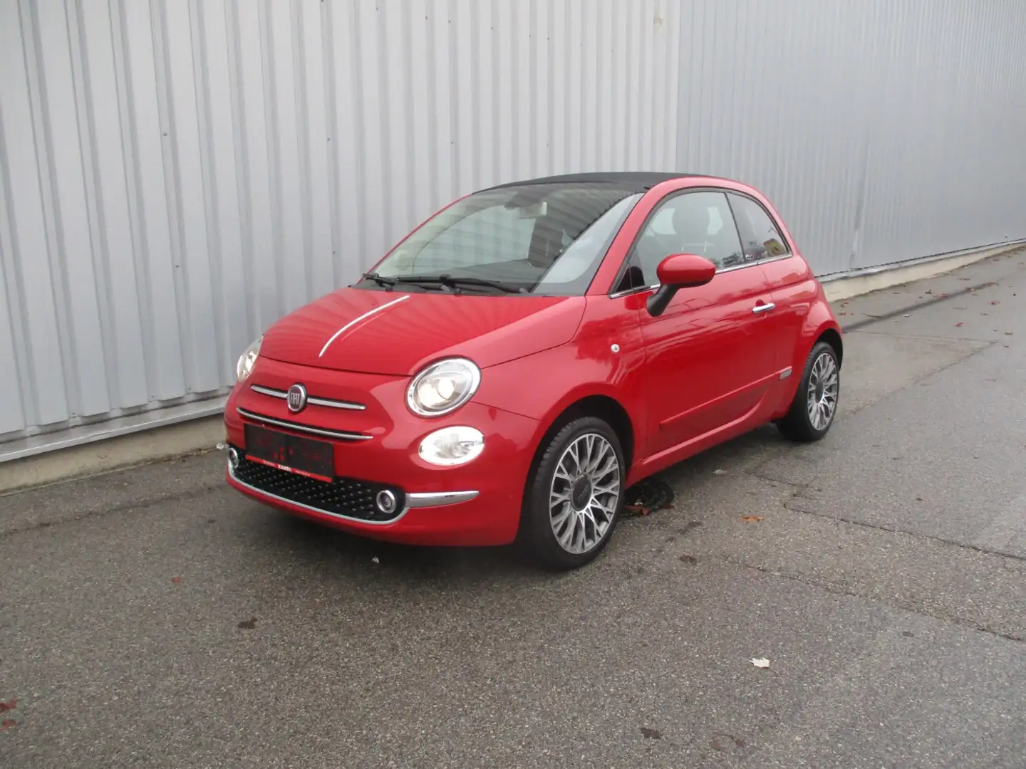 Fiat 500C ECO 1.2 69 Lounge KlimaA+PDC Rot - 2