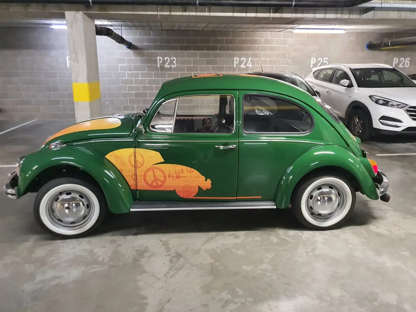Volkswagen Coccinelle ‼️VW COX 4600KM KEVER 1969 RESTAURATION ORIGINALE Vert - 1
