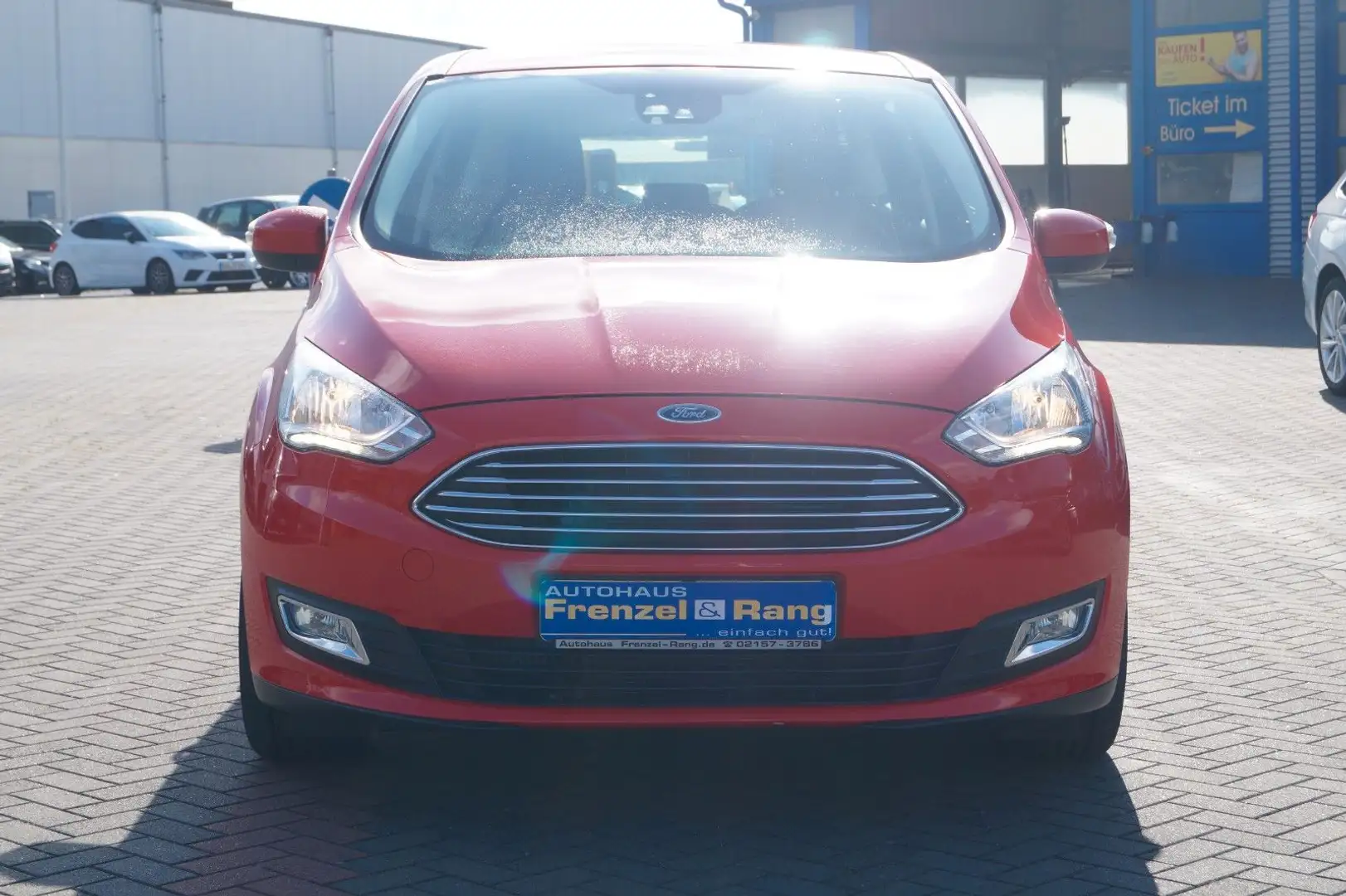 Ford C-Max *1.Hand*Navi*SHZ*Klima*Tempomat*Bluetooth* Rot - 2